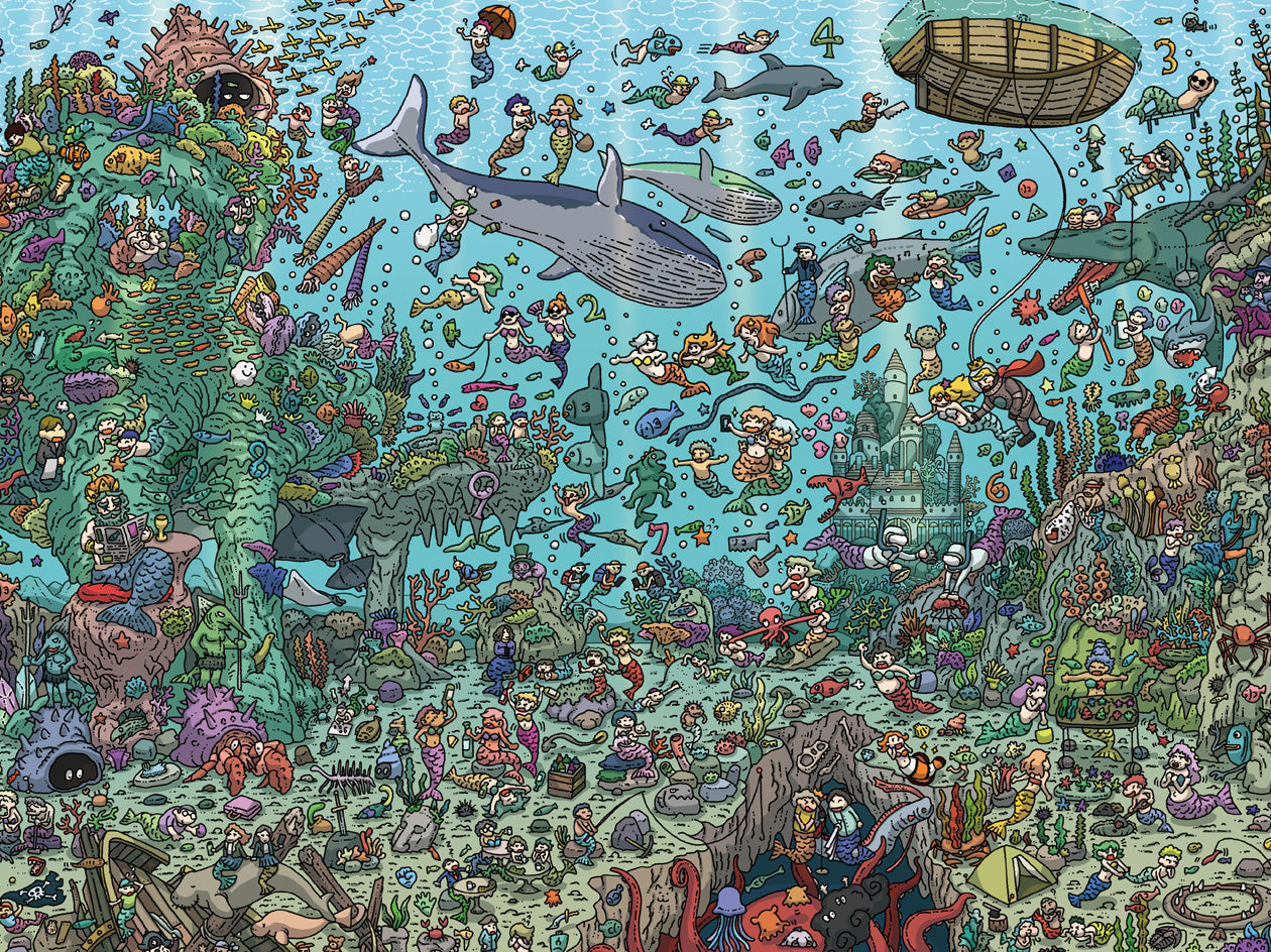 絵探し絵本ページサンプル