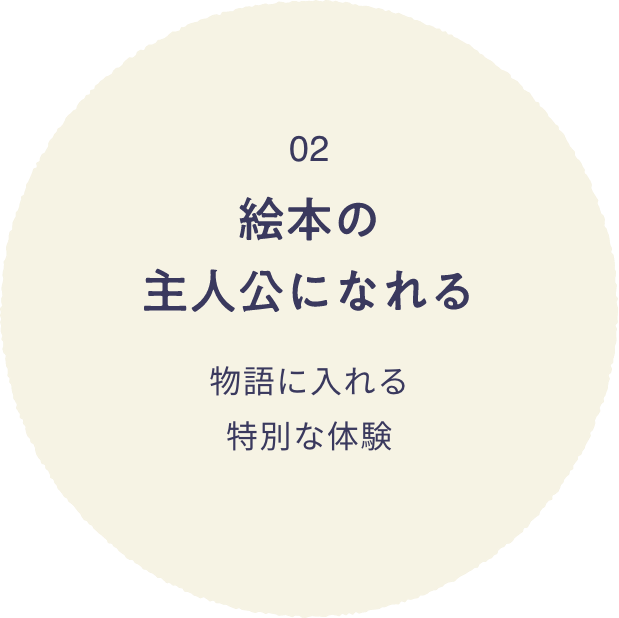 絵本の主人公になれる 物語に入れる特別な体験